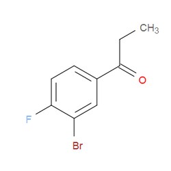 Aobchem&nbsp;1-(3-Bromo-4-fluorophenyl)propan-1-one | ≥95% | CAS 202865-82-5 | C9H8BrFO | 1g