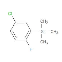 Aobchem&nbsp;(5-Chloro-2-fluorophenyl)trimethylsilane | ≥97% | CAS 2095209-09-7 | C9H12ClFSi | 250mg