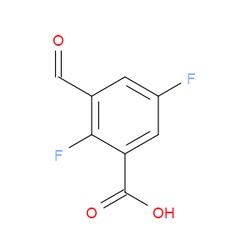 Aobchem&nbsp;2 5-Difluoro-3-formylbenzoic acid | ≥97% | CAS 2167760-60-1 | C8H4F2O3 | 250mg