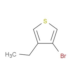 Aobchem&nbsp;3-Bromo-4-ethylthiophene | ≥97% | CAS 83663-39-2 | C6H7BrS | 500mg