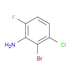 Aobchem&nbsp;2-Bromo-3-chloro-6-fluoroaniline | ≥97% | CAS 1694842-86-8 | C6H4BrClFN | 500mg