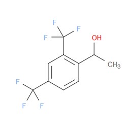 Aobchem&nbsp;1-(2 4-Bis(trifluoromethyl)phenyl)ethanol | ≥95% | CAS 1265177-56-7 | C10H8F6O | 500mg