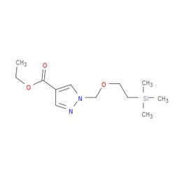 Aobchem&nbsp;Ethyl 1-[[2-(trimethylsilyl)ethoxy]methyl]-1H-pyrazole-4-carboxylate | ≥95% | CAS 1125880-03-6 | C12H22N2O3Si | 1g