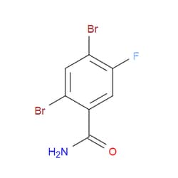 Aobchem&nbsp;2 4-Dibromo-5-fluorobenzamide | ≥97% | CAS 221528-24-1 | C7H4Br2FNO | 250mg