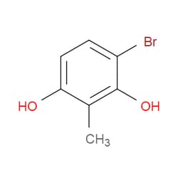 Aobchem&nbsp;4-Bromo-2-methylbenzene-1 3-diol | ≥95% | CAS 139553-46-1 | C7H7BrO2 | 500mg