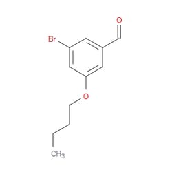 AOBCHEM&nbsp;3-Bromo-5-butoxybenzaldehyde | ≥97% | CAS 1973419-63-4 | C11H13BrO2 | 1g