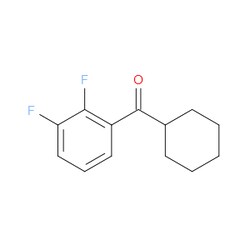 Aobchem&nbsp;Cyclohexyl(2 3-difluorophenyl)methanone | ≥95% | CAS 1344347-07-4 | C13H14F2O | 500mg
