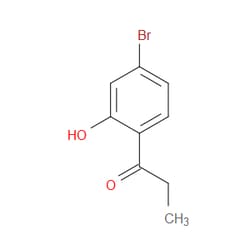 Aobchem&nbsp;1-(4-Bromo-2-hydroxyphenyl)-1-propanone | ≥95% | CAS 17764-92-0 | C9H9BrO2 | 250mg