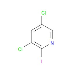 Aobchem&nbsp;3 5-Dichloro-2-iodopyridine | ≥95% | CAS 1214350-54-5 | C5H2Cl2IN | 500mg