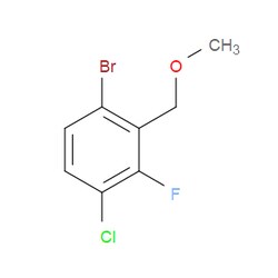 Aobchem&nbsp;1-Bromo-4-chloro-3-fluoro-2-(methoxymethyl)benzene | ≥97% | CAS 2379322-10-6 | C8H7BrClFO | 1g