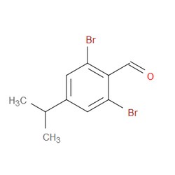 Aobchem&nbsp;2 6-Dibromo-4-isopropylbenzaldehyde | ≥97% | CAS 2484889-11-2 | C10H10Br2O | 1g