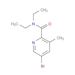 Aobchem&nbsp;5-Bromo-N N-diethyl-3-methylpicolinamide | ≥97% | CAS 2586127-45-7 | C11H15BrN2O | 250mg