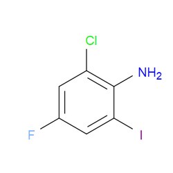 Aobchem&nbsp;2-Chloro-4-fluoro-6-iodoaniline | ≥97% | CAS 1005196-28-0 | C6H4ClFIN | 1g
