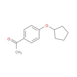 Aobchem&nbsp;1-[4-(Cyclopentyloxy)phenyl]ethanone | ≥95% | CAS 857563-36-1 | C13H16O2 | 1g