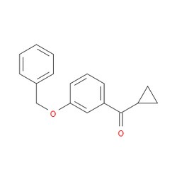 Aobchem&nbsp;Cyclopropyl[3-(phenylmethoxy)phenyl]methanone | ≥95% | CAS 1869772-29-1 | C17H16O2 | 250mg