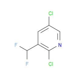 Aobchem&nbsp;2 5-Dichloro-3-(difluoromethyl)pyridine | ≥97% | CAS 71701-93-4 | C6H3Cl2F2N | 500mg