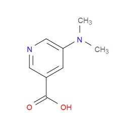 Aobchem&nbsp;5-(Dimethylamino)nicotinic acid | ≥97% | CAS 30766-20-2 | C8H10N2O2 | 1g