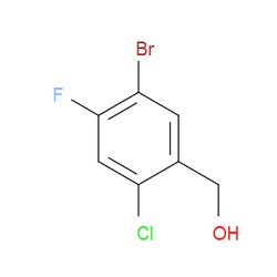 Aobchem&nbsp;(5-Bromo-2-chloro-4-fluorophenyl)methanol | ≥97% | CAS 1313512-86-5 | C7H5BrClFO | 1g