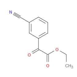 Aobchem&nbsp;Ethyl 2-(3-cyanophenyl)-2-oxoacetate | ≥97% | CAS 732249-89-7 | C11H9NO3 | 250mg