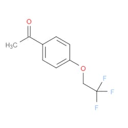 Aobchem&nbsp;1-(4-(2 2 2-Trifluoroethoxy)phenyl)ethanone | ≥95% | CAS 76579-44-7 | C10H9F3O2 | 250mg
