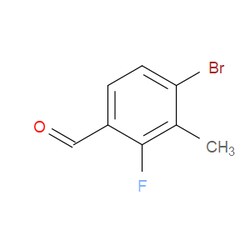 Aobchem&nbsp;4-Bromo-2-fluoro-3-methylbenzaldehyde | ≥97% | CAS 1784897-62-6 | C8H6BrFO | 500mg