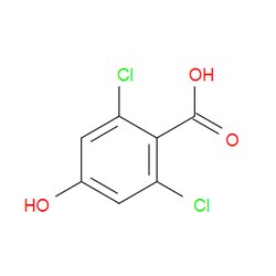 Aobchem&nbsp;2 6-Dichloro-4-hydroxybenzoic acid | ≥95% | CAS 4641-38-7 | C7H4Cl2O3 | 1g