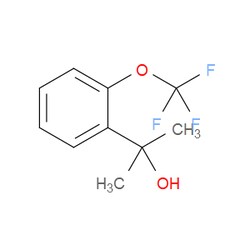 Aobchem&nbsp;-Dimethyl-2-(trifluoromethoxy)benzenemethanol | ≥95% | CAS 1343306-37-5 | C10H11F3O2 | 500mg