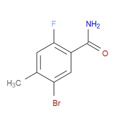 Aobchem&nbsp;5-Bromo-2-fluoro-4-methylbenzamide | ≥97% | CAS 1823347-87-0 | C8H7BrFNO | 1g