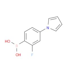 Aobchem&nbsp;(2-Fluoro-4-(1H-pyrrol-1-yl)phenyl)boronic acid | ≥97% | CAS 2225179-24-6 | C10H9BFNO2 | 1g