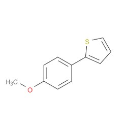 Aobchem&nbsp;2-(4-Methoxyphenyl)thiophene | ≥97% | CAS 42545-43-7 | C11H10OS | 1g