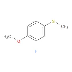 Aobchem&nbsp;(3-Fluoro-4-methoxyphenyl)(methyl)sulfane | ≥95% | CAS 66624-36-0 | C8H9FOS | 1g
