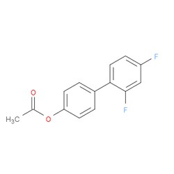 Aobchem&nbsp;[1 1 -Biphenyl]-4-ol  2  4 -difluoro-  4-acetate | ≥95% | CAS 59089-67-7 | C14H10F2O2 | 250mg