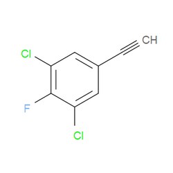Aobchem&nbsp;1 3-Dichloro-5-ethynyl-2-fluorobenzene | ≥97% | CAS 1700384-76-4 | C8H3Cl2F | 250mg