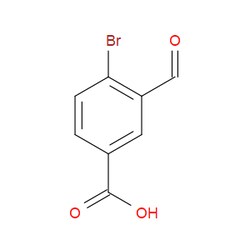 Aobchem&nbsp;4-Bromo-3-formylbenzoic acid | ≥97% | CAS 776315-23-2 | C8H5BrO3 | 500mg
