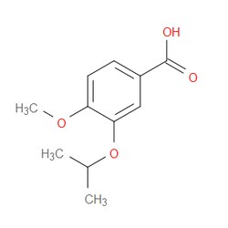 Aobchem&nbsp;3-Isopropoxy-4-methoxybenzoic acid | ≥97% | CAS 159783-29-6 | C11H14O4 | 1g