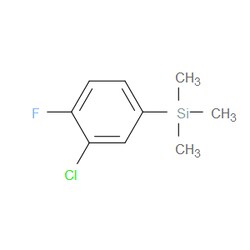 Aobchem&nbsp;(3-Chloro-4-fluorophenyl)trimethylsilane | ≥95% | CAS 845823-20-3 | C9H12ClFSi | 500mg