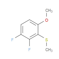 Aobchem&nbsp;(2 3-Difluoro-6-methoxyphenyl)(methyl)sulfane | ≥97% | CAS 2386417-90-7 | C8H8F2OS | 250mg
