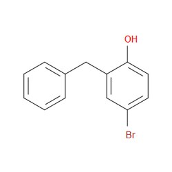 Aobchem&nbsp;2-Benzyl-4-bromophenol | ≥97% | CAS 19578-80-4 | C13H11BrO | 250mg