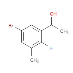 Aobchem&nbsp;1-(5-Bromo-2-fluoro-3-methylphenyl)ethanol | ≥95% | CAS 1252572-07-8 | C9H10BrFO | 1g