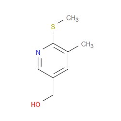 Aobchem&nbsp;(5-Methyl-6-methylsulfanyl-pyridin-3-yl)-methanol | ≥97% | CAS 1355179-37-1 | C8H11NOS | 1g