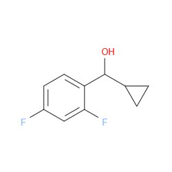 Aobchem&nbsp;-Cyclopropyl-2 4-difluorobenzenemethanol | ≥95% | CAS 1202774-96-6 | C10H10F2O | 500mg