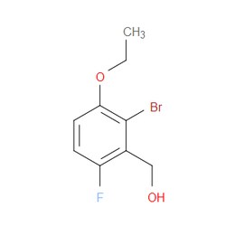 Aobchem&nbsp;(2-Bromo-3-ethoxy-6-fluorophenyl)methanol | ≥97% | CAS 2385171-44-6 | C9H10BrFO2 | 250mg