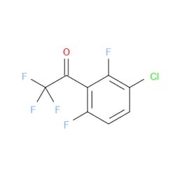 Aobchem&nbsp;1-(3-Chloro-2 6-difluorophenyl)-2 2 2-trifluoroethanone | ≥97% | CAS 1208077-28-4 | C8H2ClF5O | 250mg