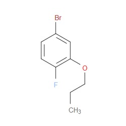 Aobchem&nbsp;4-Bromo-1-fluoro-2-propoxybenzene | ≥97% | CAS 1062618-87-4 | C9H10BrFO | 250mg