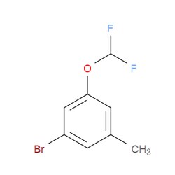 Aobchem&nbsp;1-Bromo-3-(difluoromethoxy)-5-methylbenzene | ≥95% | CAS 1261859-71-5 | C8H7BrF2O | 250mg