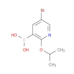 Aobchem&nbsp;5-Bromo-2-isopropoxypyridine-3-boronic acid | ≥97% | CAS 2121511-52-0 | C8H11BBrNO3 | 500mg