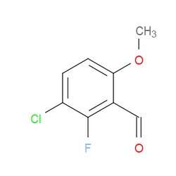 Aobchem&nbsp;3-Chloro-2-fluoro-6-methoxybezaldehyde | ≥97% | CAS 398456-81-0 | C8H6ClFO2 | 500mg