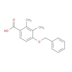 Aobchem&nbsp;4-(Benzyloxy)-2 3-dimethylbenzoic acid | ≥97% | CAS 148581-24-2 | C16H16O3 | 250mg
