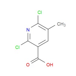 Aobchem&nbsp;2 6-Dichloro-5-methylnicotinic acid | ≥97% | CAS 415965-43-4 | C7H5Cl2NO2 | 250mg