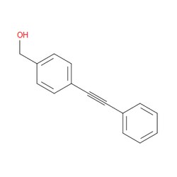 Aobchem&nbsp;(4-(Phenylethynyl)phenyl)methanol | ≥95% | CAS 54737-75-6 | C15H12O | 250mg